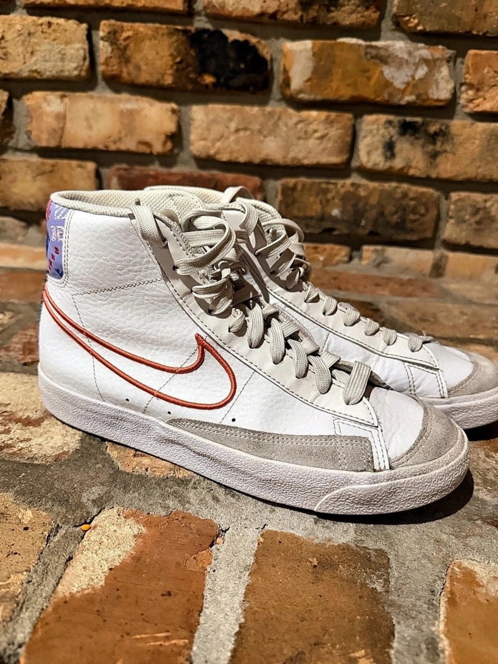 Nike Blazer Mid '77 Vintage Sketch / Doodle / World Tour style Sz 7Y